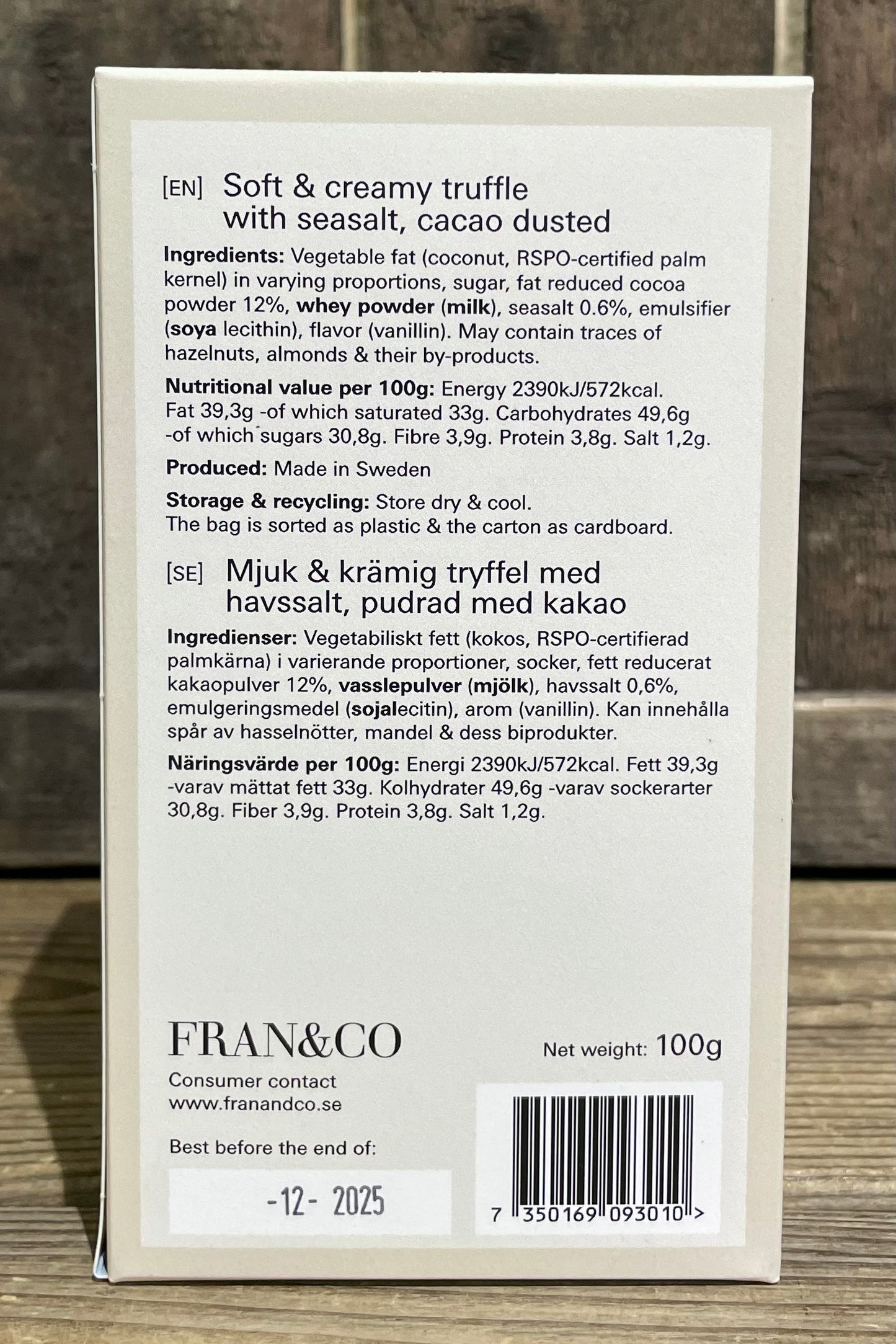 Tryfflar Havssalt