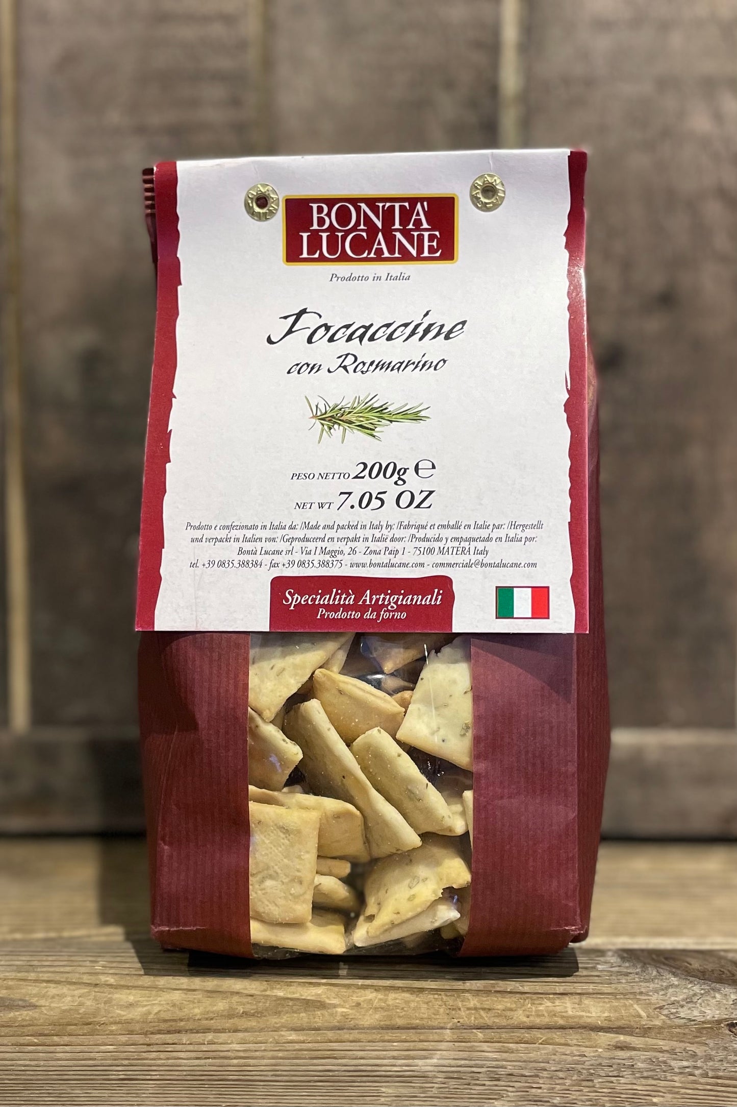 Focaccine med rosmarin