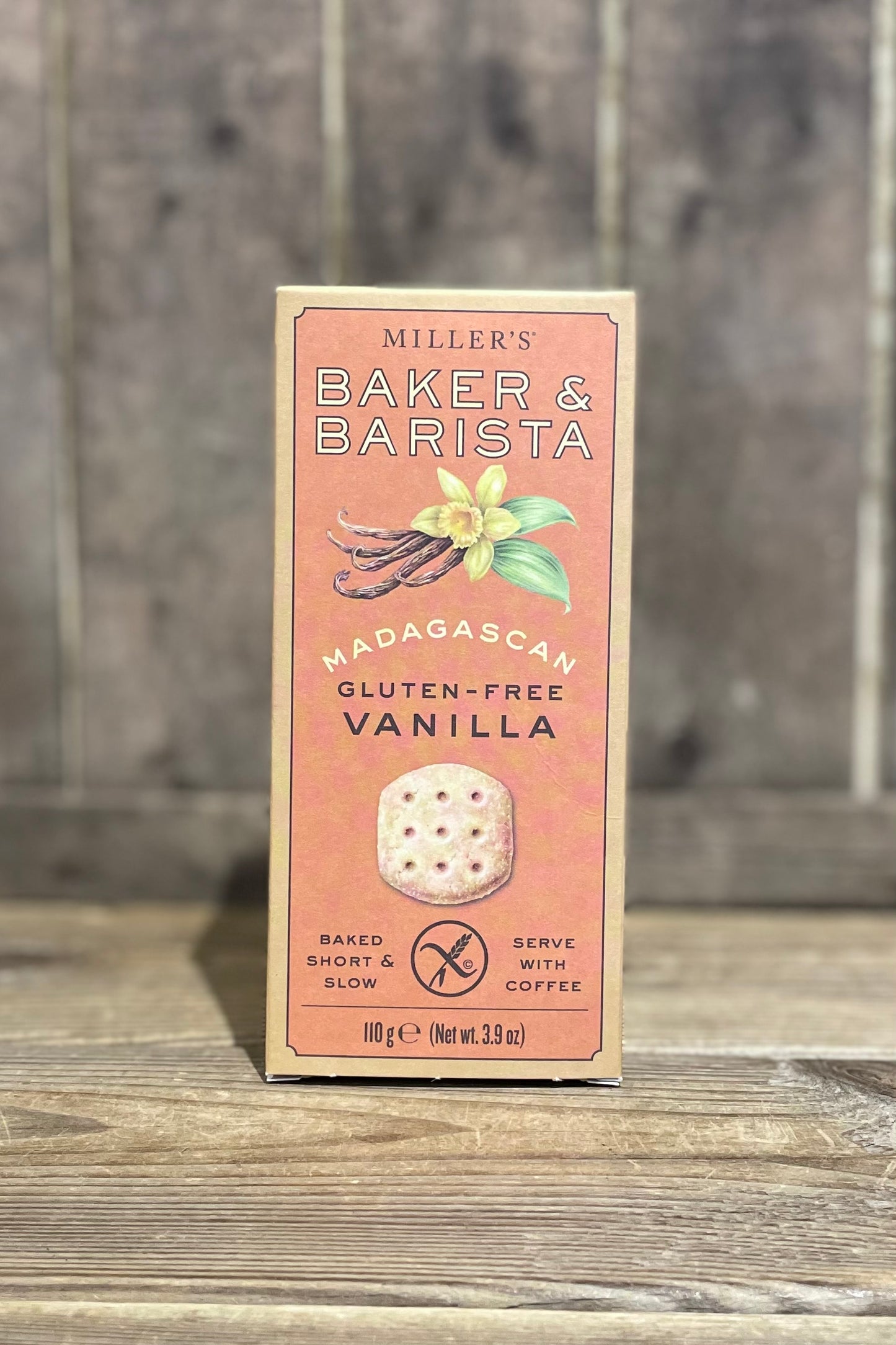 Mördegskex med vanilj Glutenfria