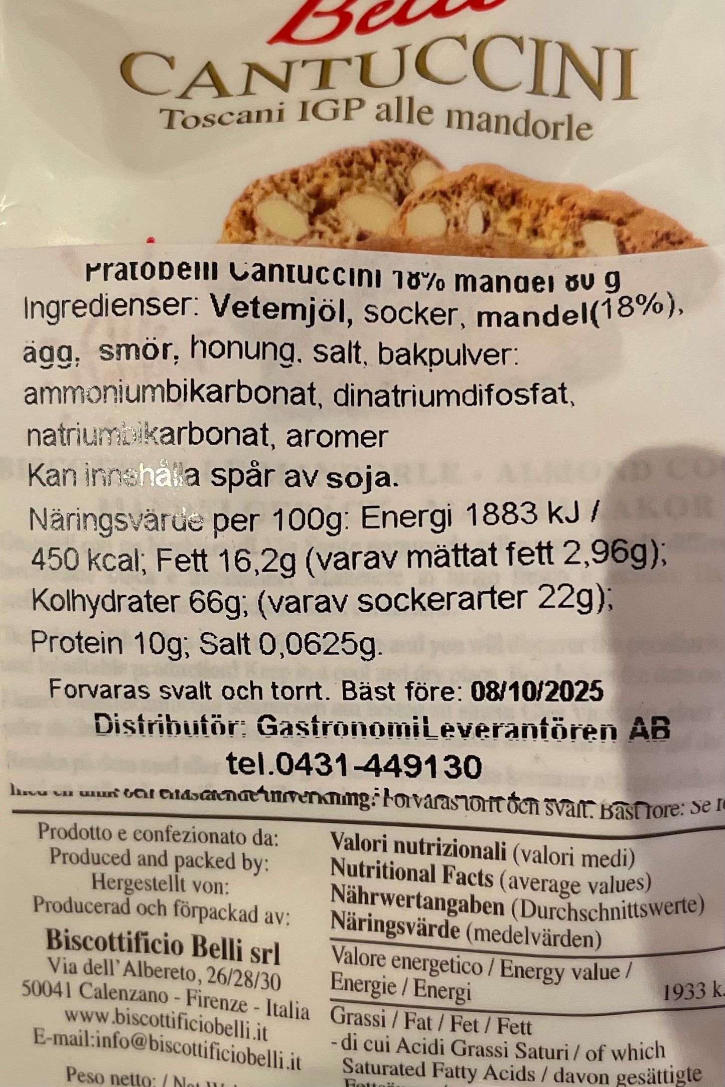 Cantuccini Mandel liten