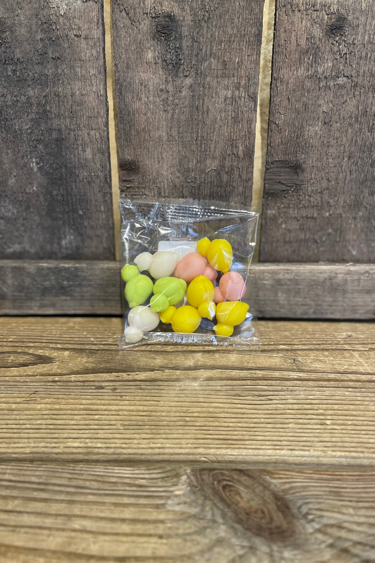 Marsipankycklingar Färgade