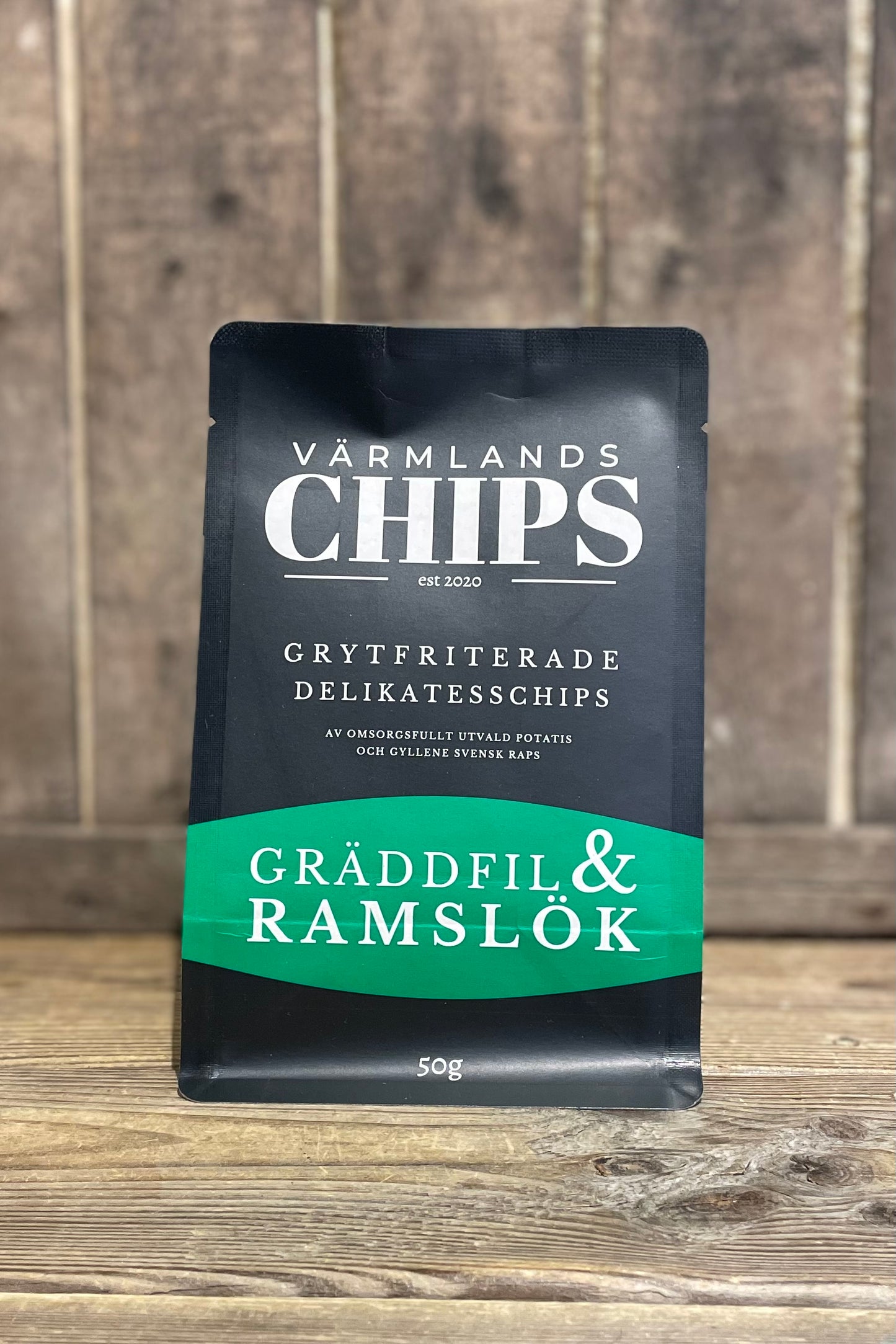 Värmlandschips Gräddfil & Ramslök