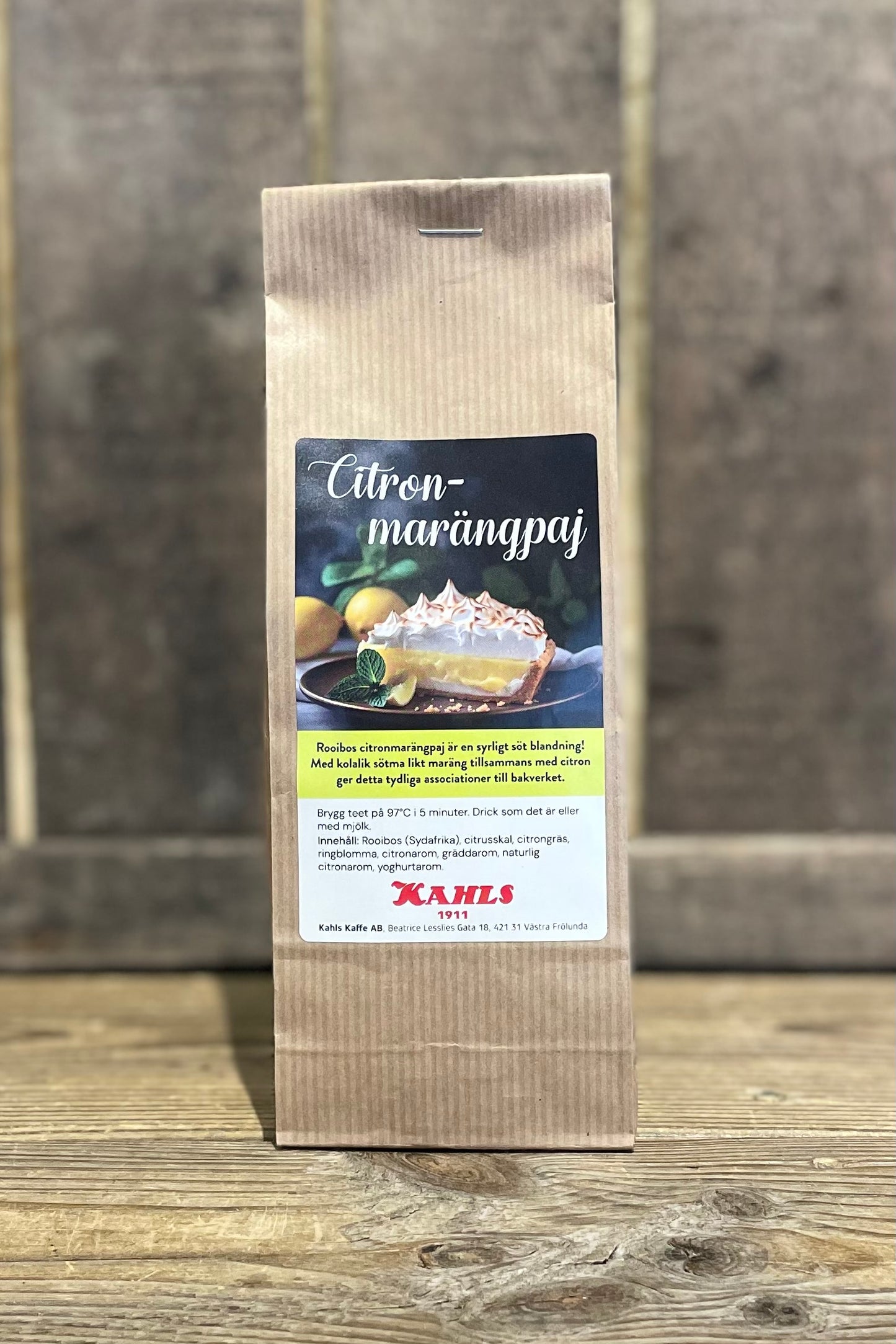 Citronmarängpaj