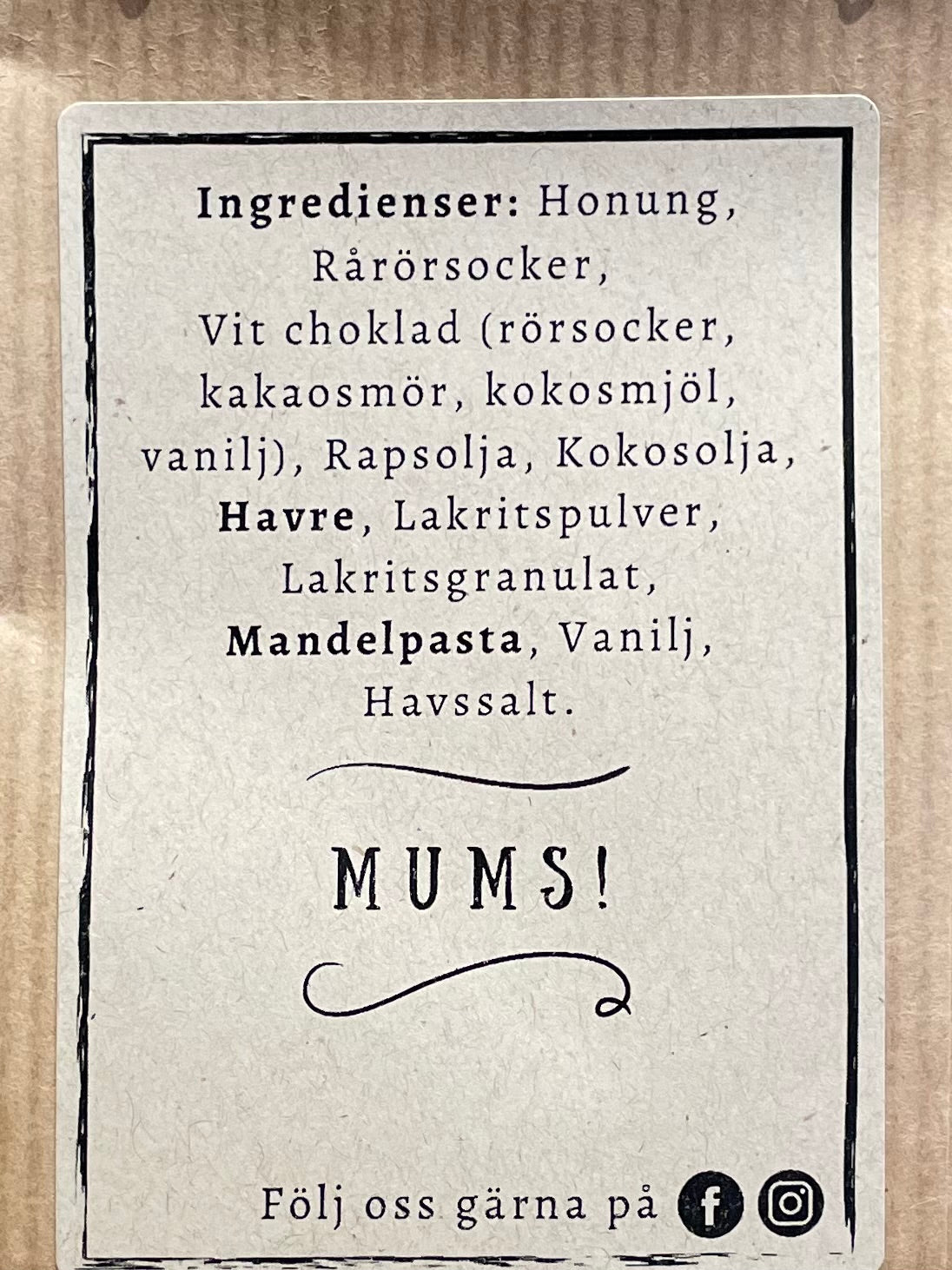 Honungsfudge Lakrits