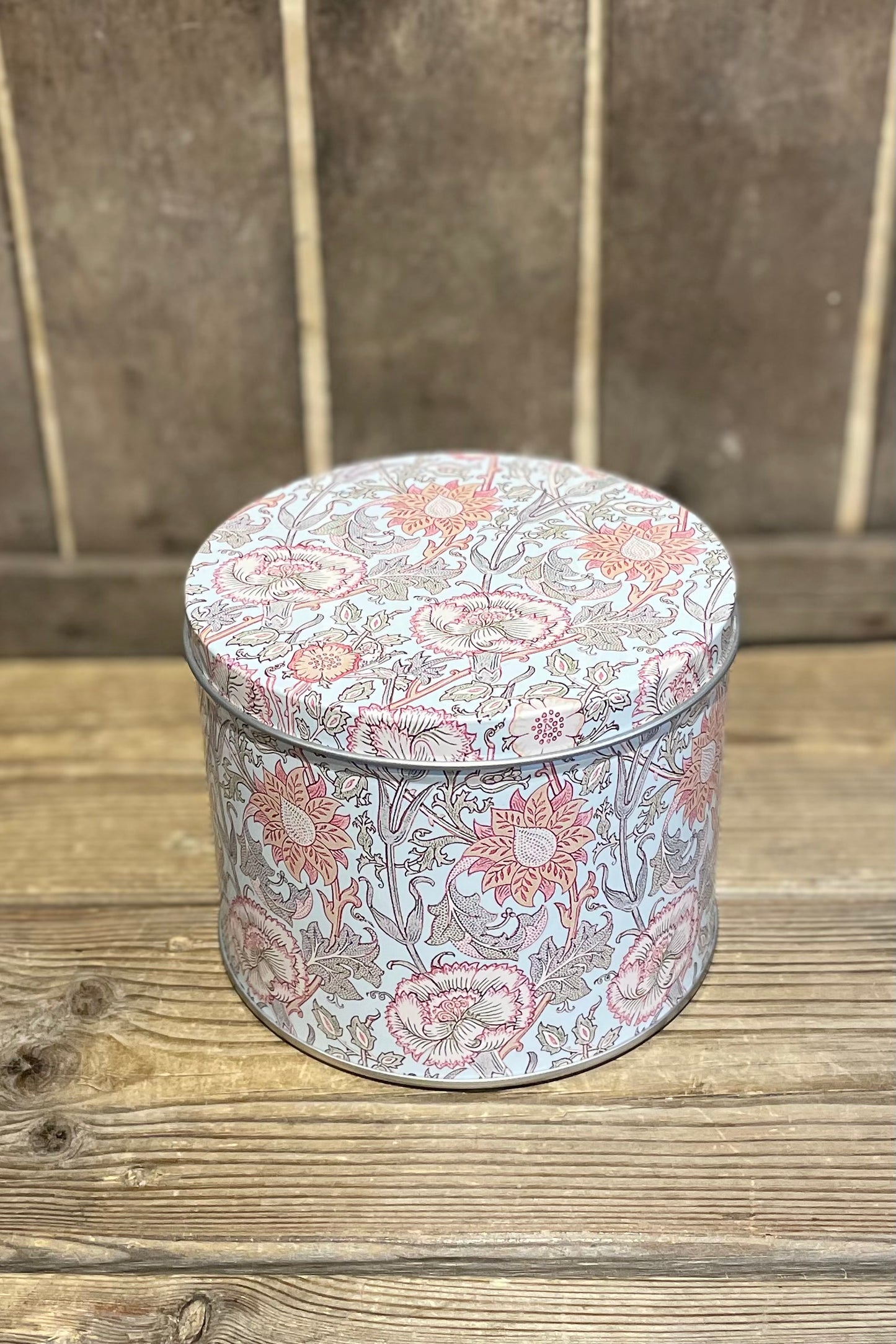 Plåtburk William Morris Pink & Rose