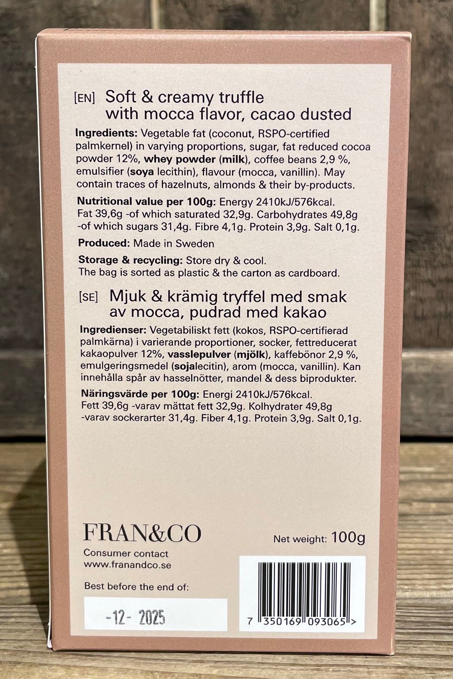 Tryfflar Mocca