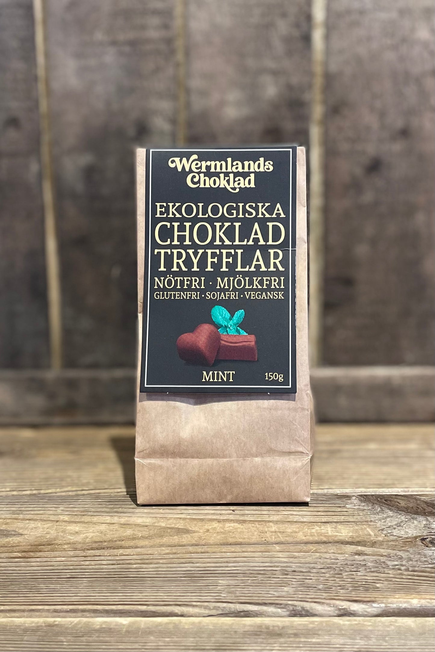 Ekologiska Chokladtryfflar Mint