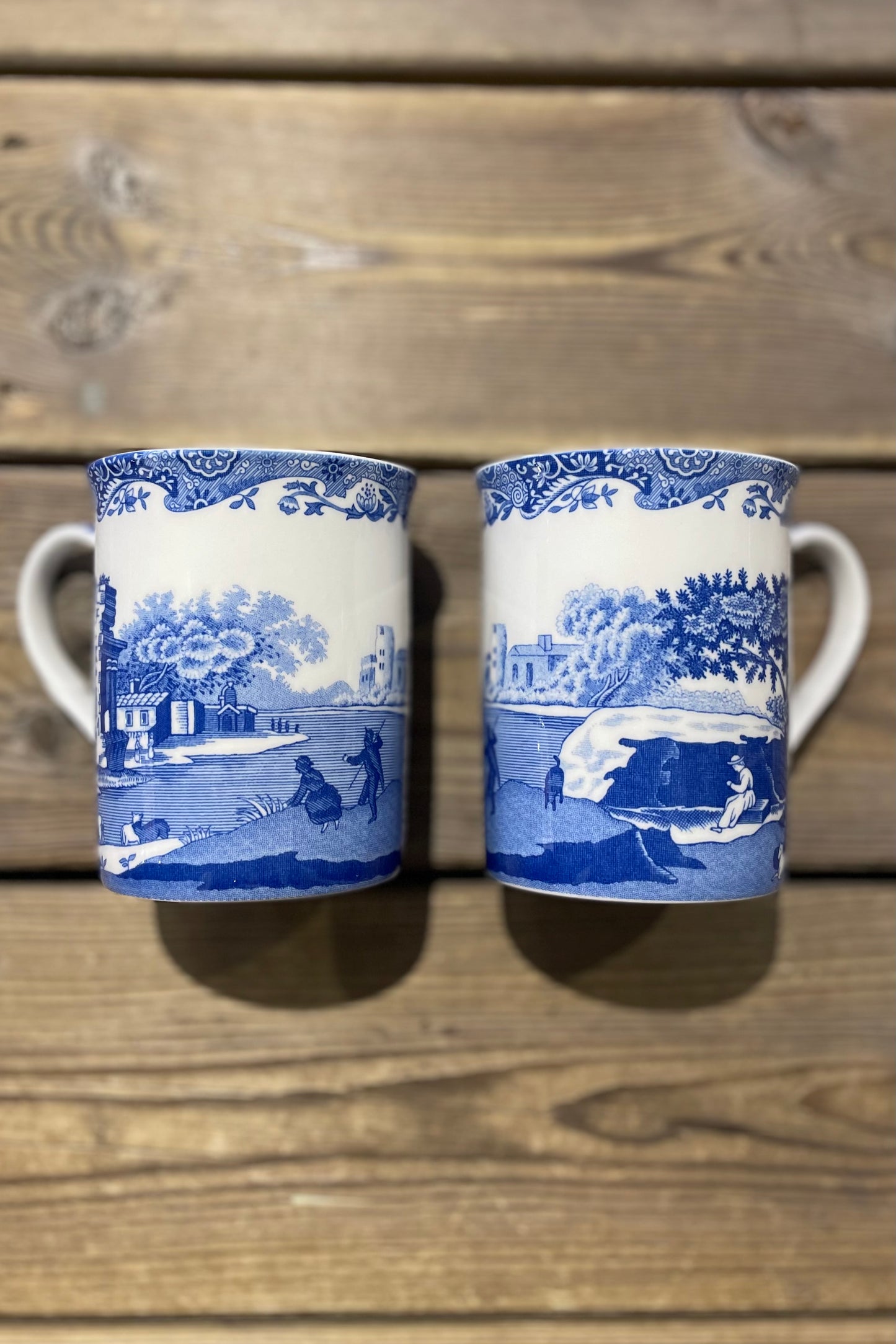 Spode set med 4 muggar