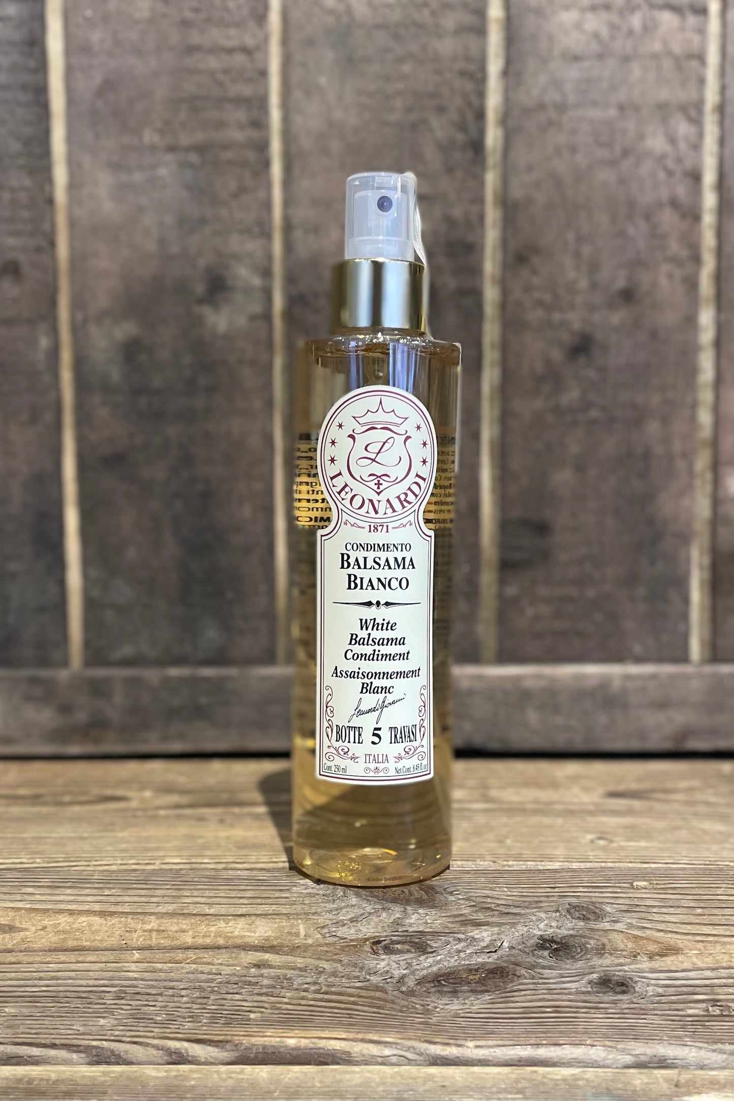 Vit balsamico i sprayflaska