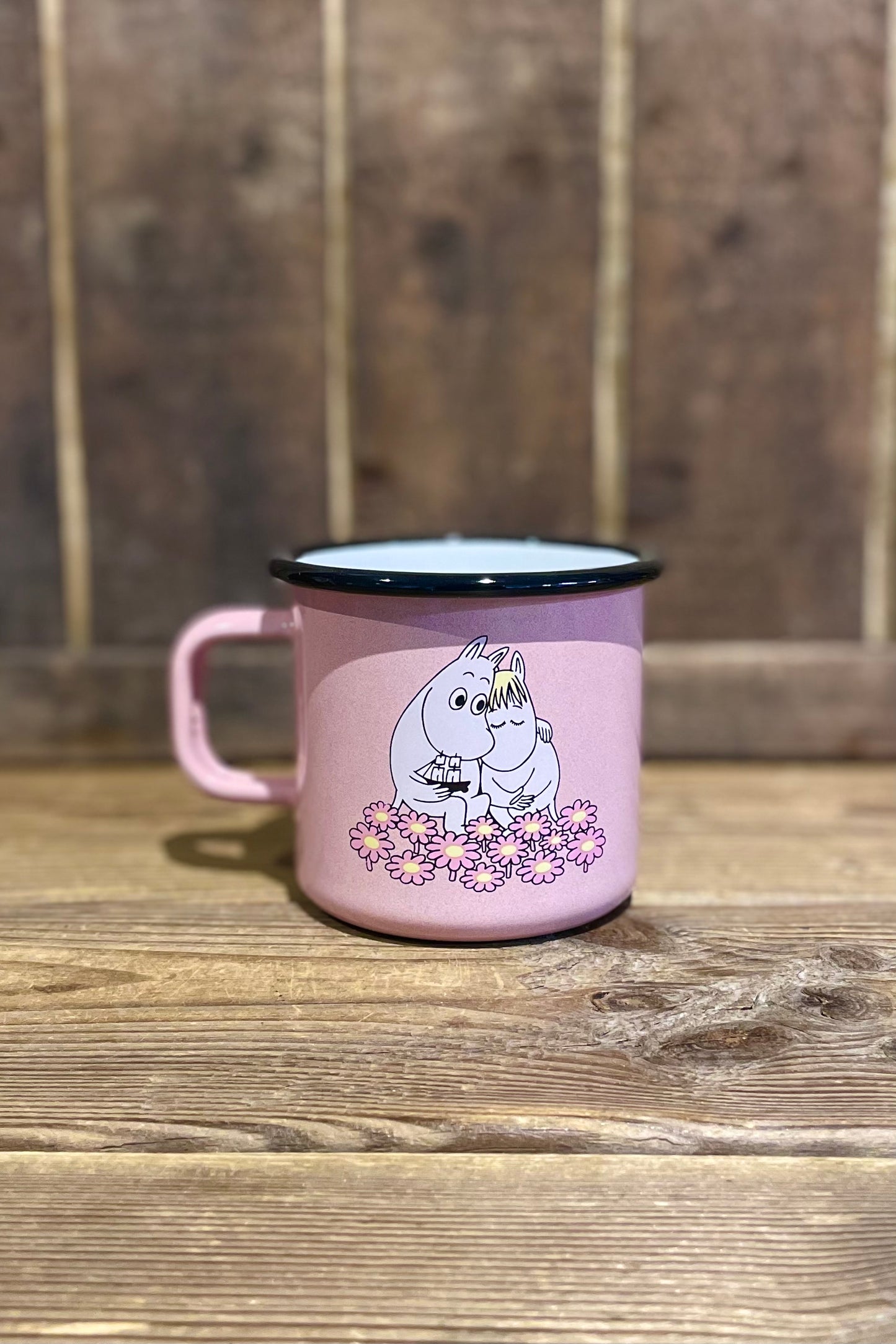 Mumin Emaljmugg