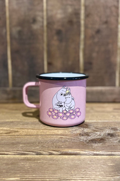 Mumin Emaljmugg