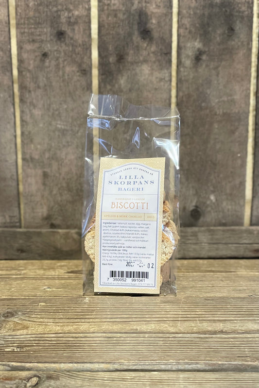 Biscotti Apelsin & Mörk Choklad