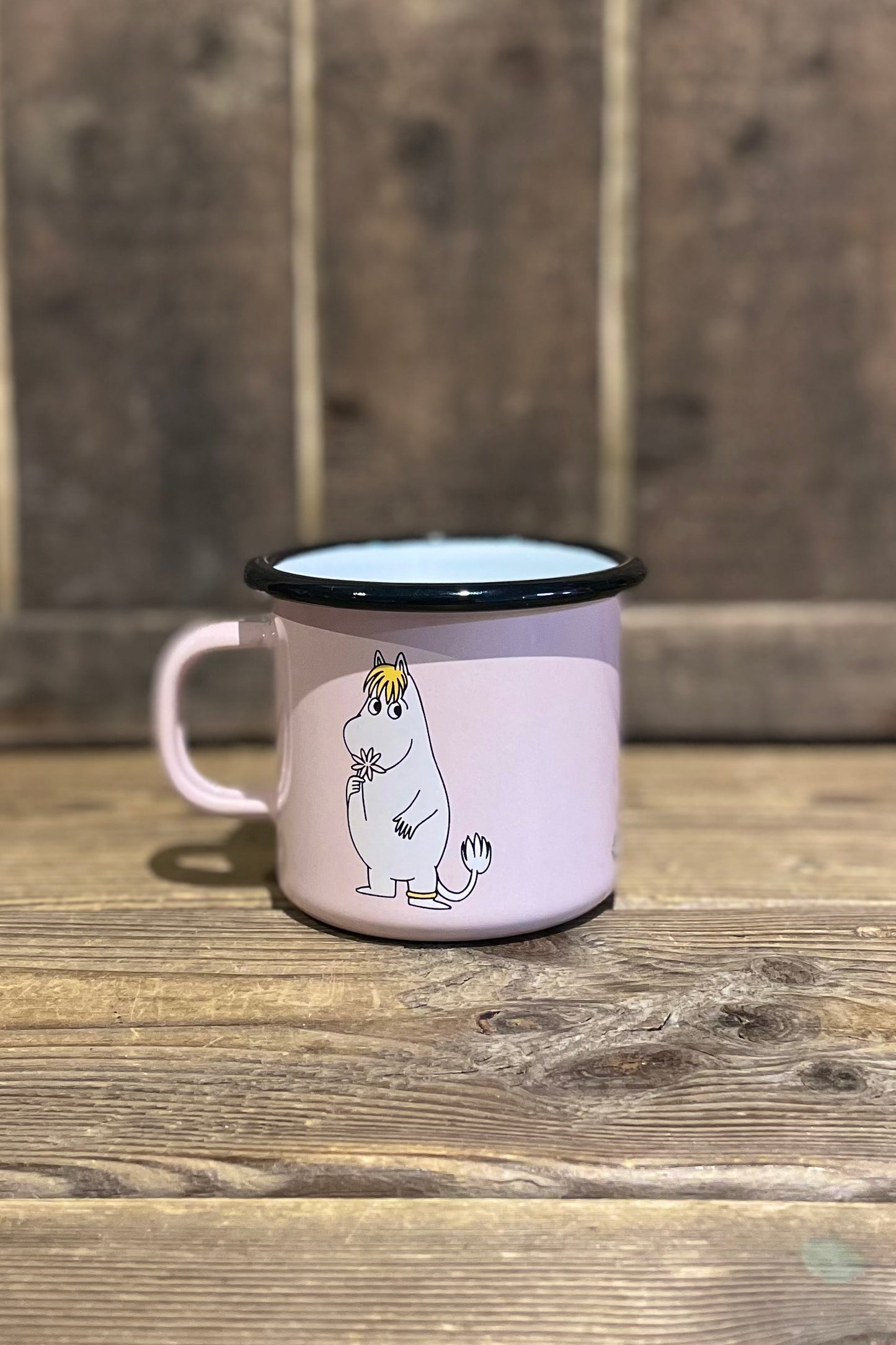 Mumin Emaljmugg