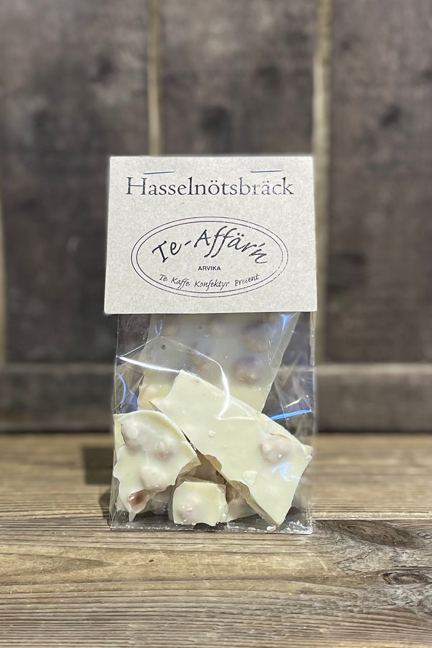 Hasselnötsbräck Vit