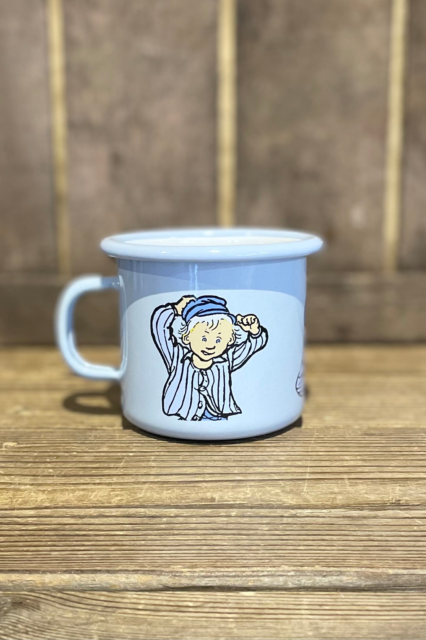 Emaljmugg Emil i Lönneberga Muurla