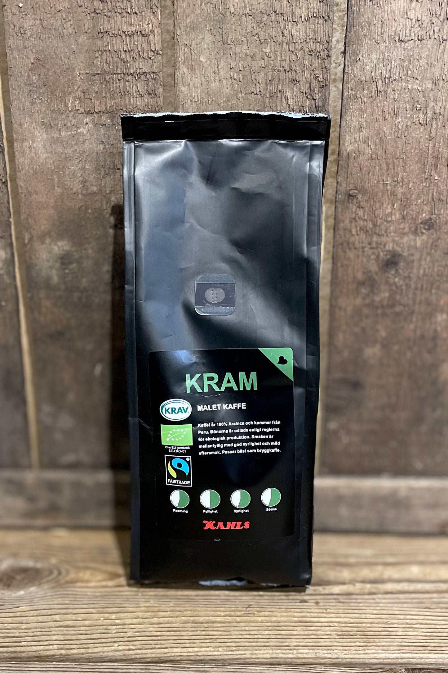 KRAM Fairtrade & KRAV 200g Bryggmalet