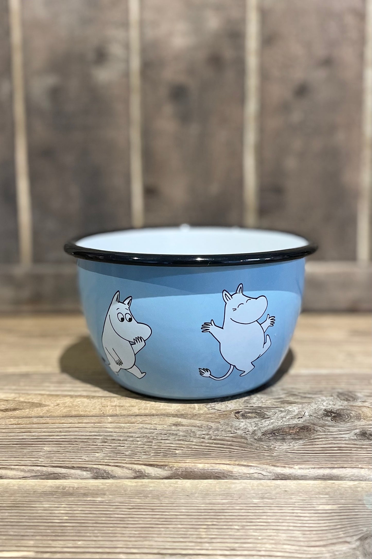 Mumin Emaljskål