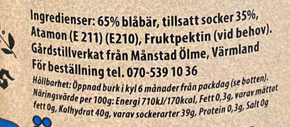Mor Carins Blåbärssylt Stor