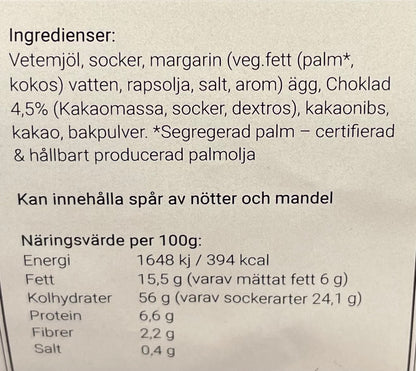 Skorpor Choklad