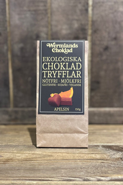 Ekologiska Chokladtryfflar Apelsin