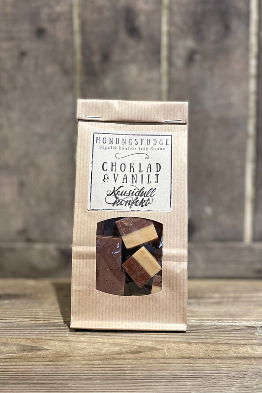 Honungsfudge Choklad & Vanilj