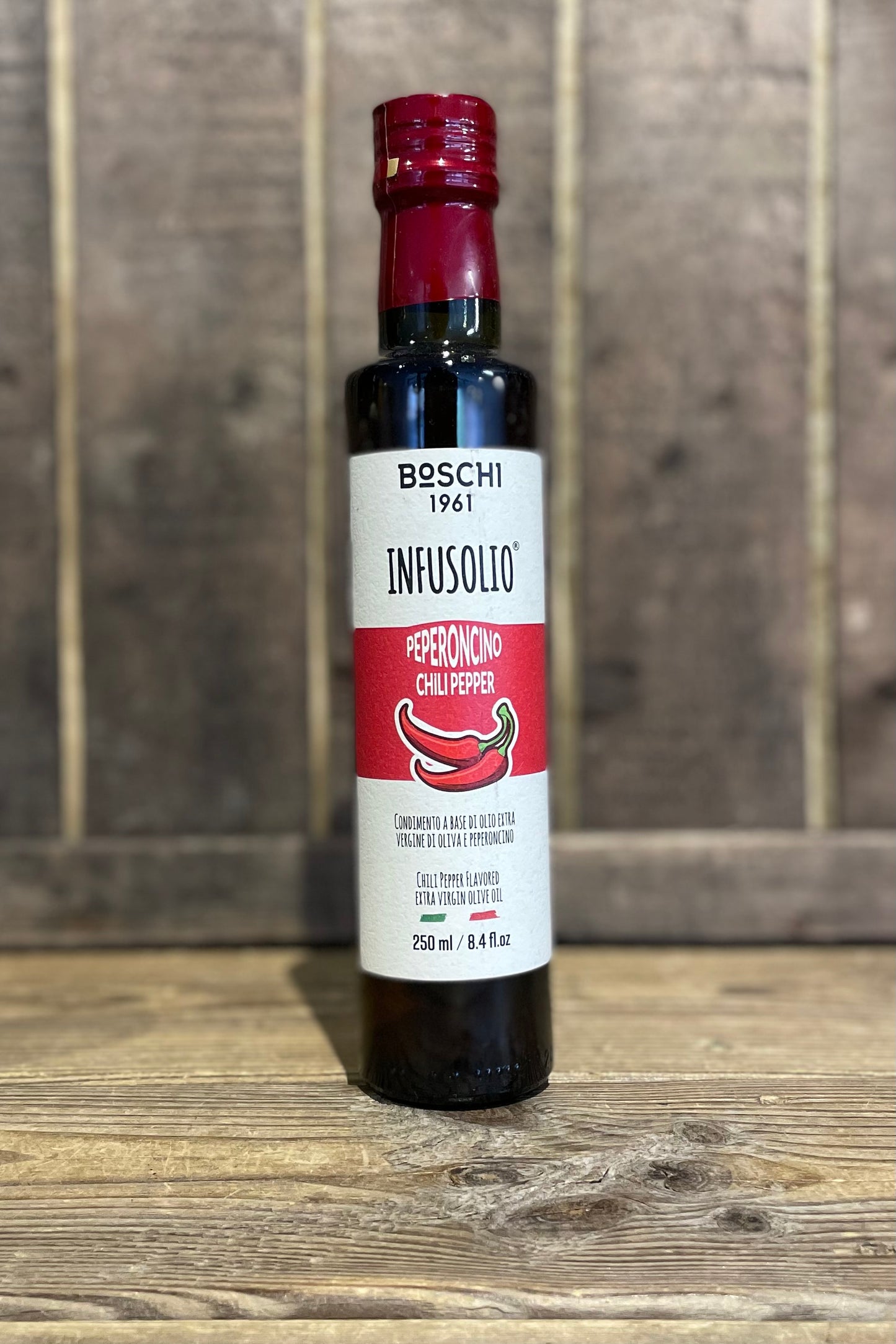 Extra jungfruolivolja med chilipeppar