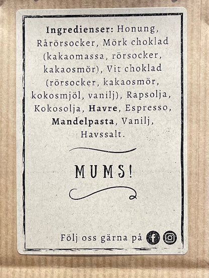 Honungsfudge Kaffe & Vanilj