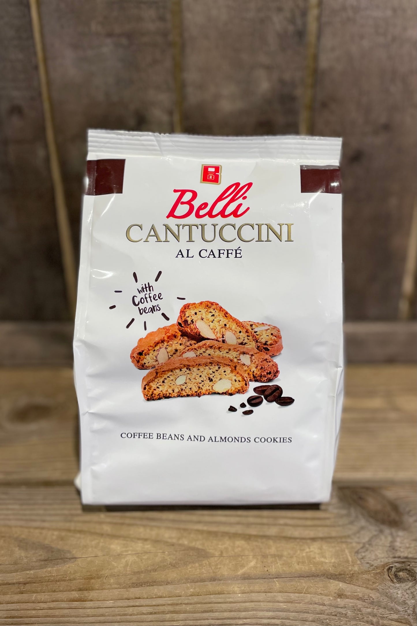 Cantuccini Kaffebönor och mandel