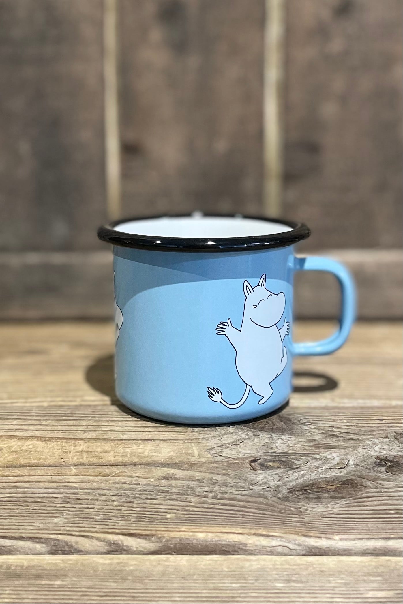 Mumin Emaljmugg