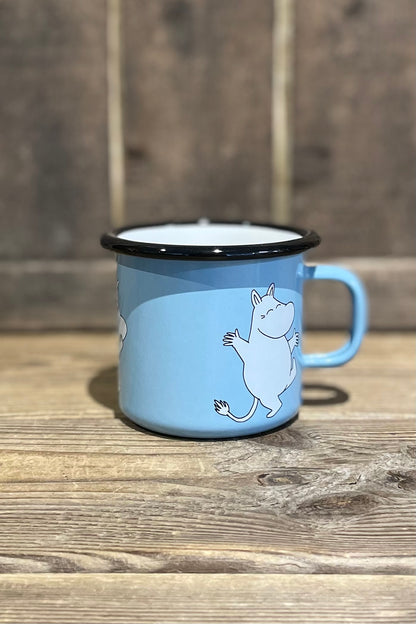 Mumin Emaljmugg