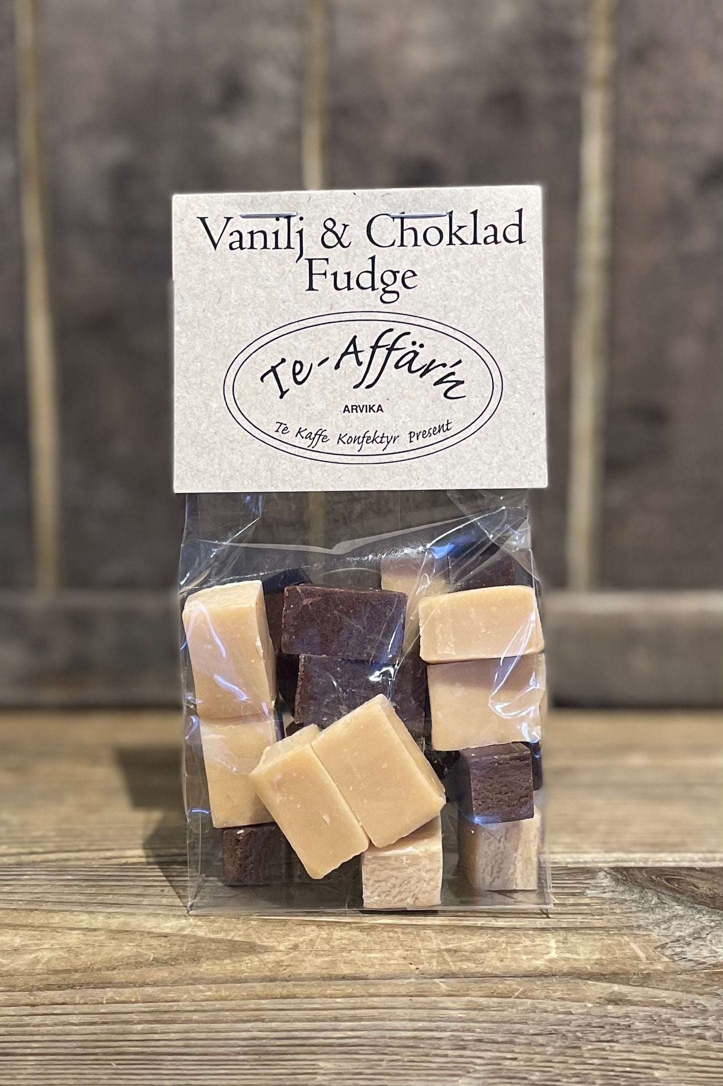 Vanilj & chokladfudge