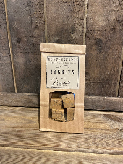 Honungsfudge Lakrits