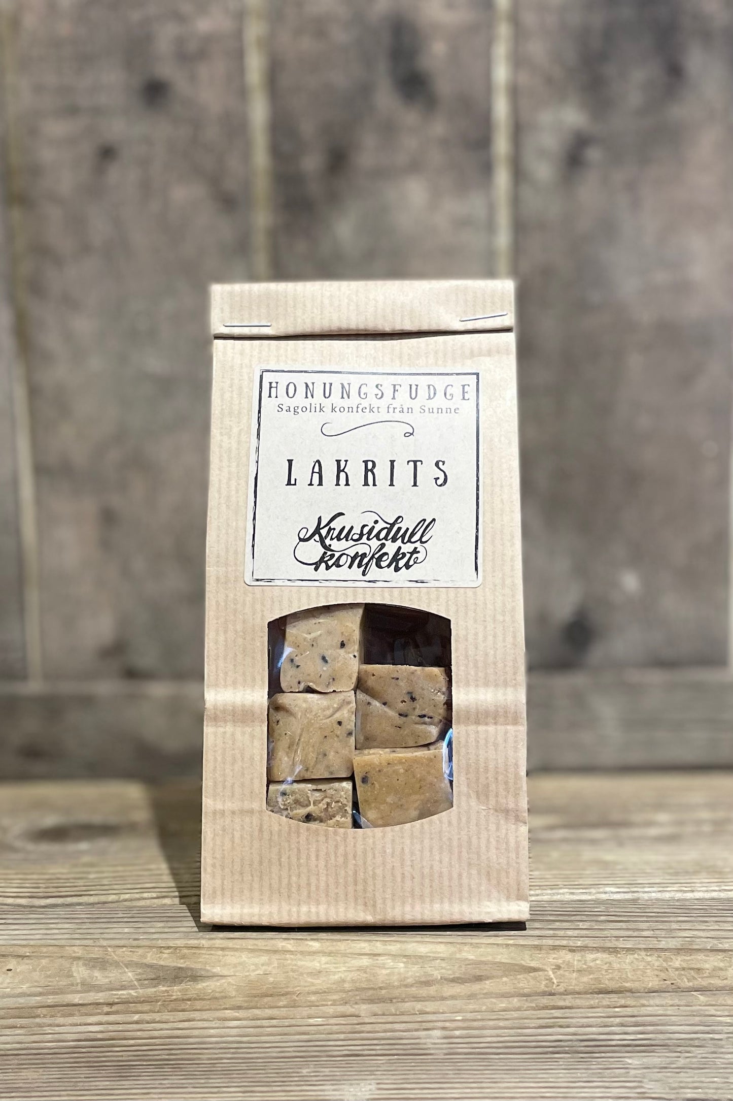 Honungsfudge Lakrits