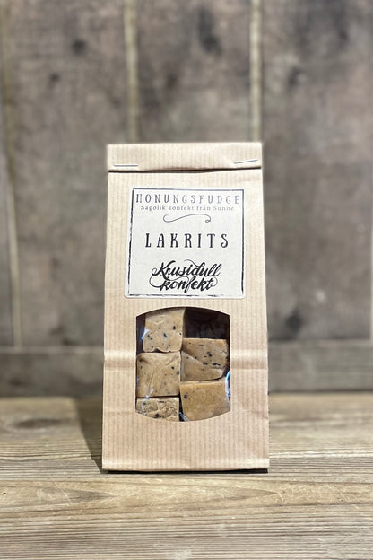 Honungsfudge Lakrits