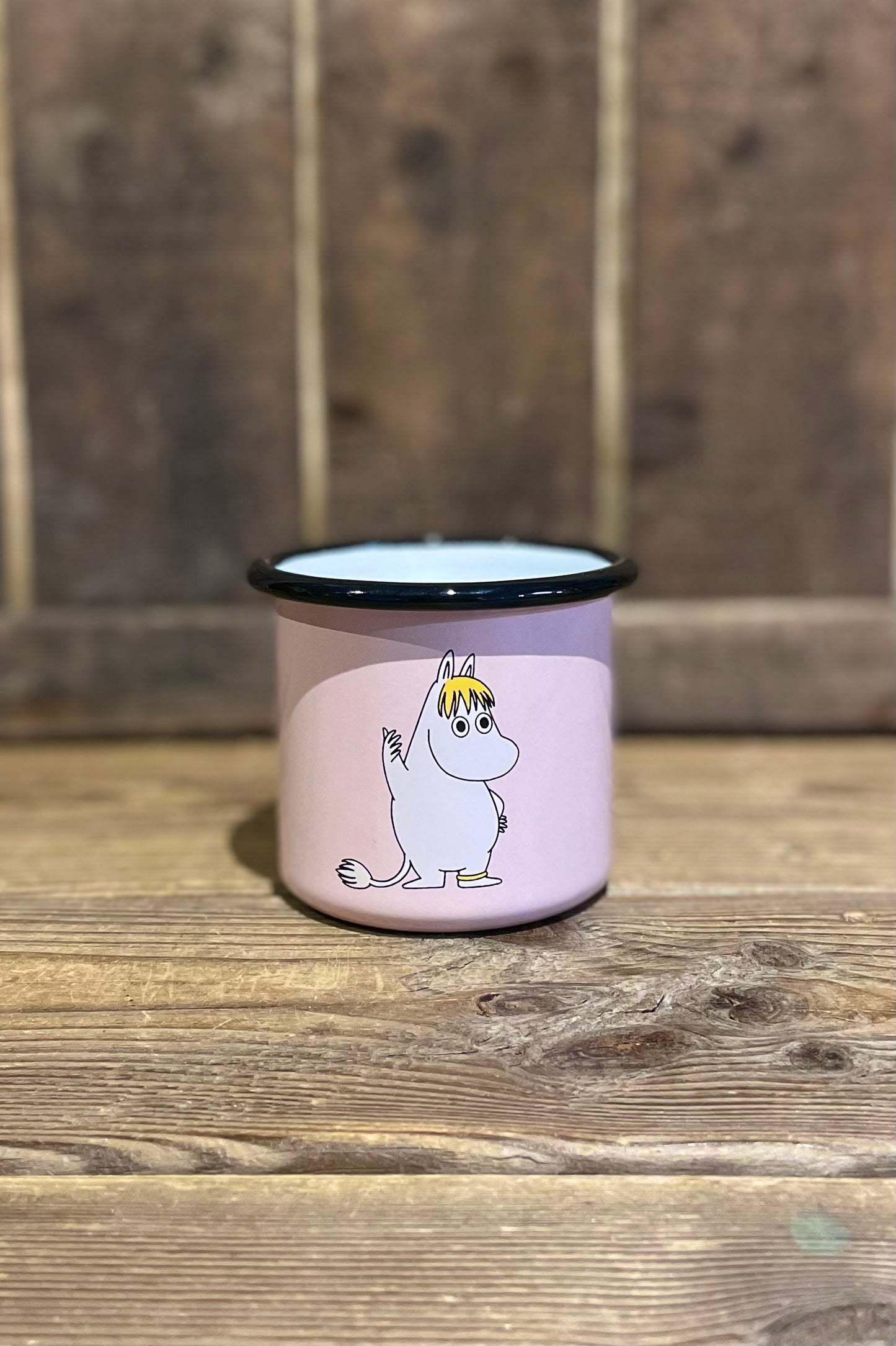 Mumin Emaljmugg