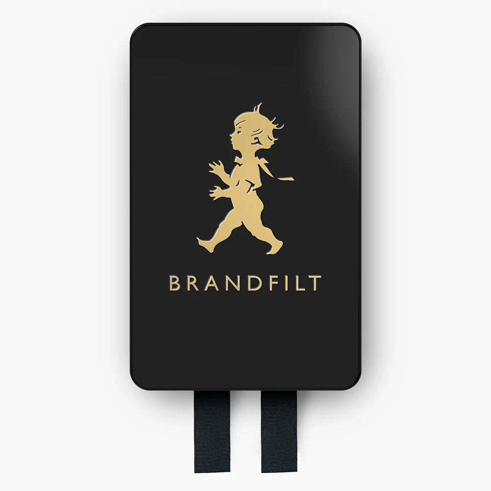 Brandfilt - Svart/Guld