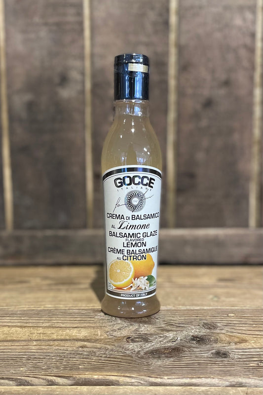 Vit balsamglaze med smak av citron