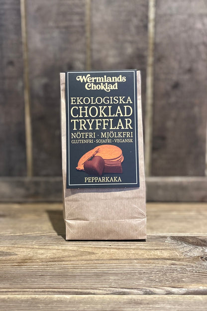 Ekologiska Chokladtryfflar Pepparkaka