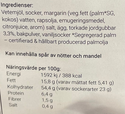 Skorpor Jordgubb