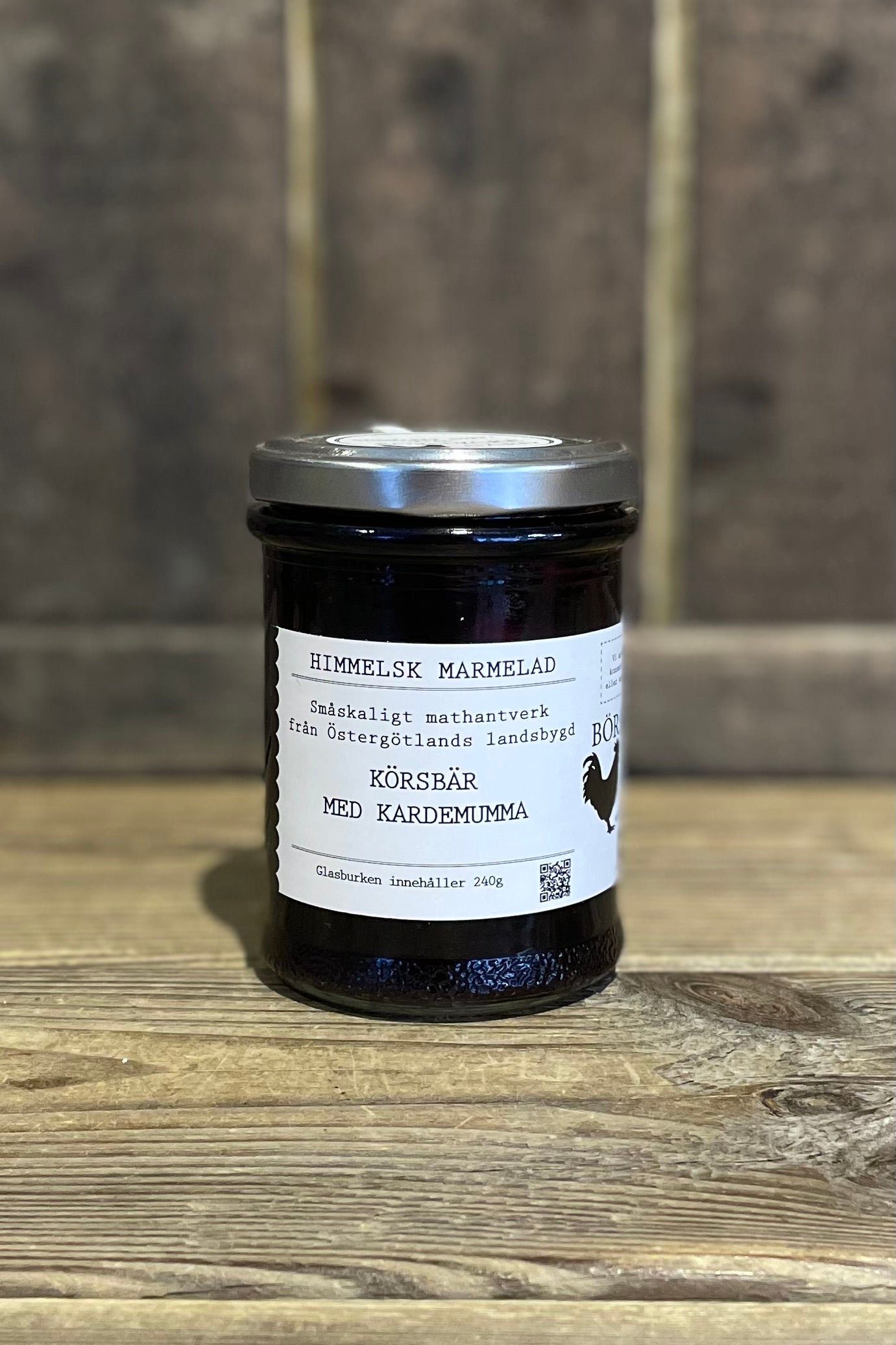 Börslycke Marmelad Körsbär med kardemumma
