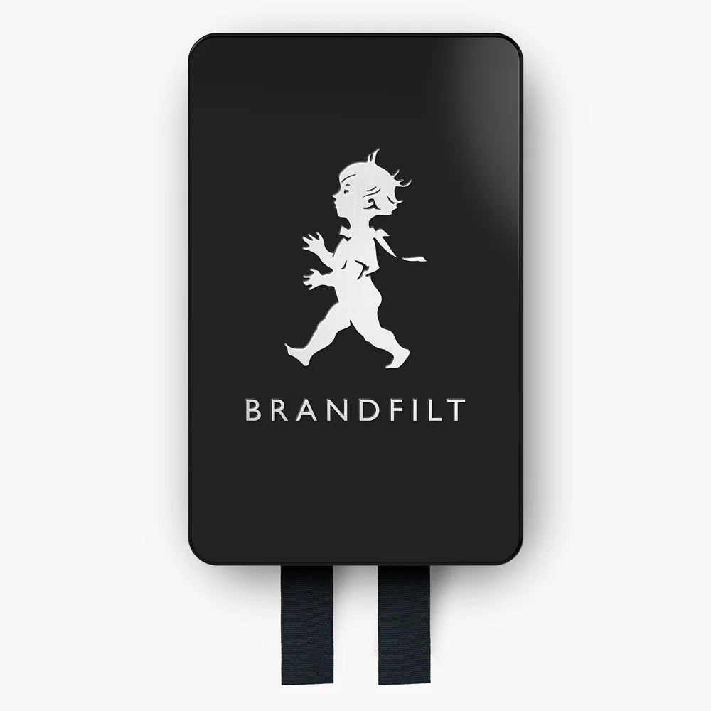 Brandfilt Solstickan Svart/silver