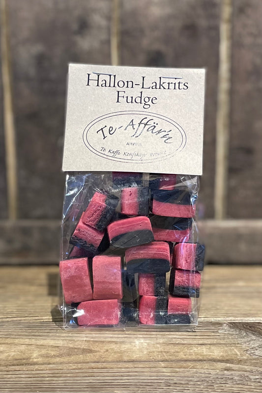 Hallon/Lakritsfudge