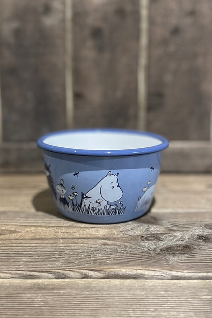 Mumin Emaljskål