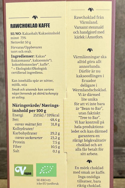 Rawchoklad Kaffe