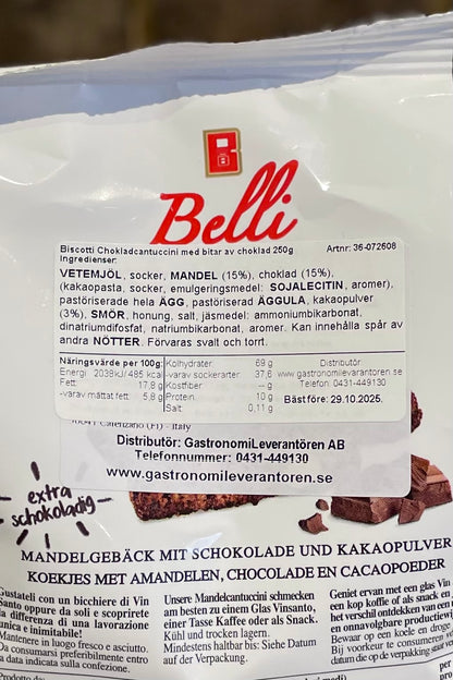 Cantuccini Choklad
