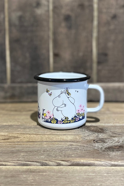 Mumin Emaljmugg