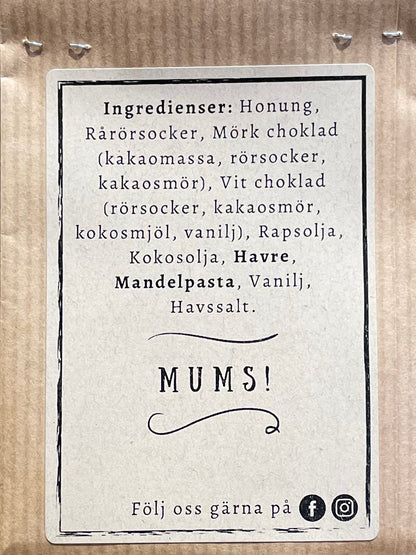 Honungsfudge Choklad & Vanilj