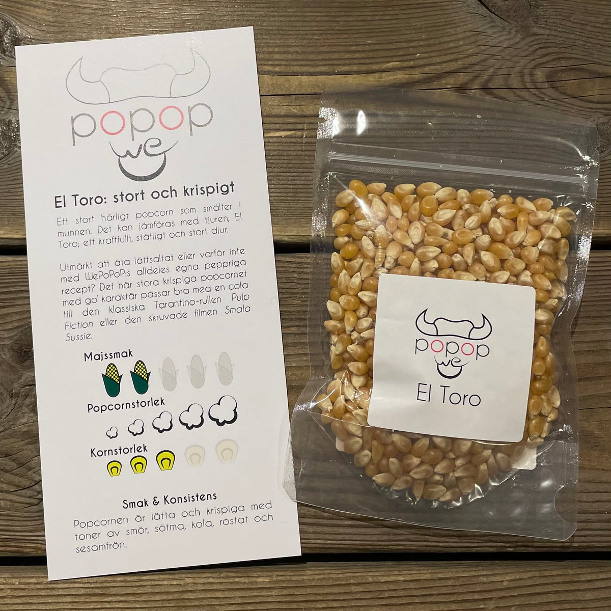 Popcorn 100g