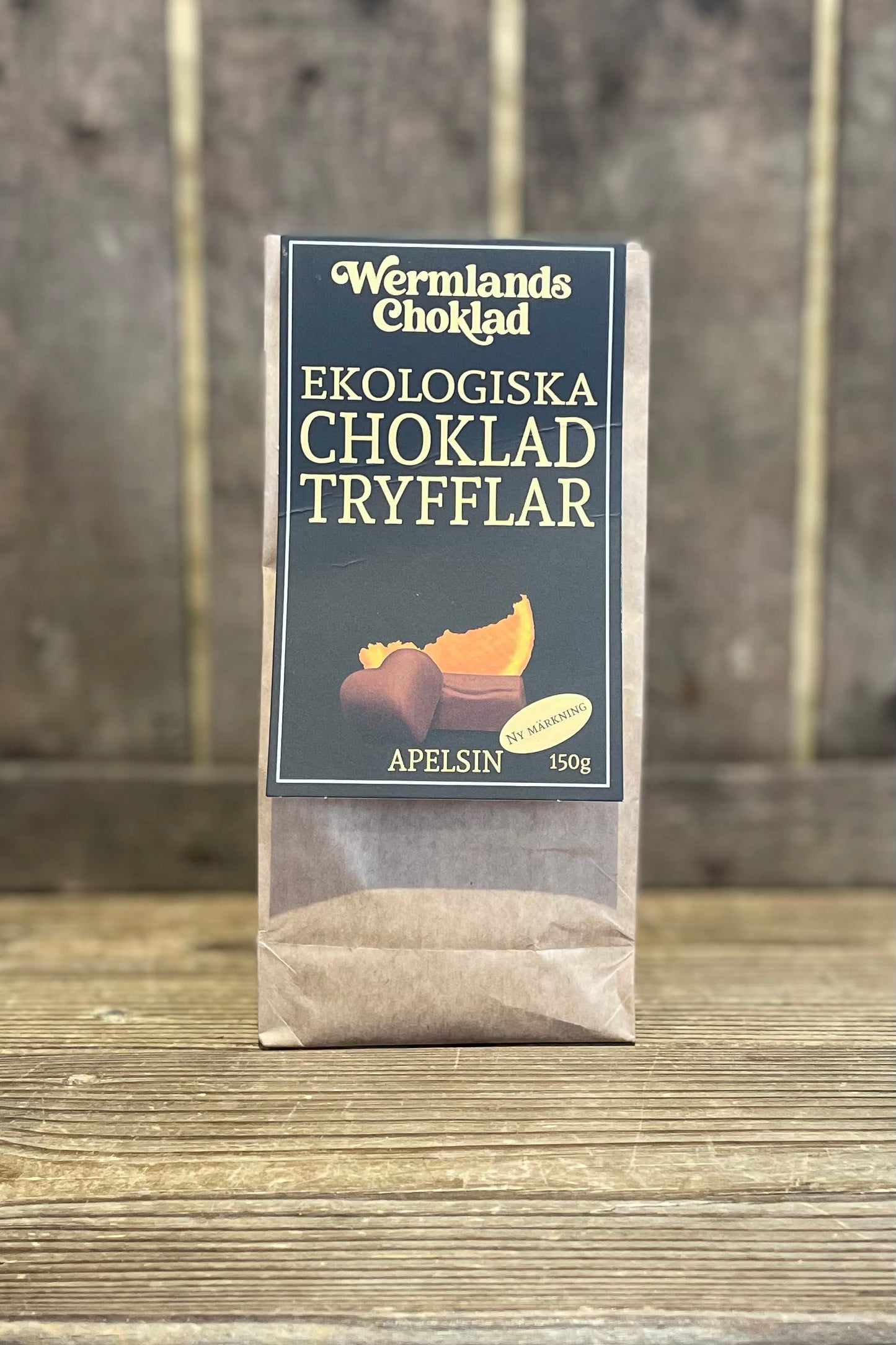 Chokladtryfflar Apelsin