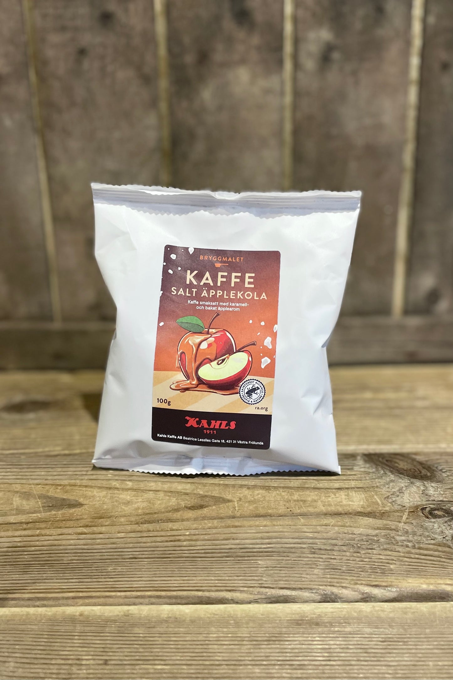 Smaksatt kaffe Salt äpplekola
